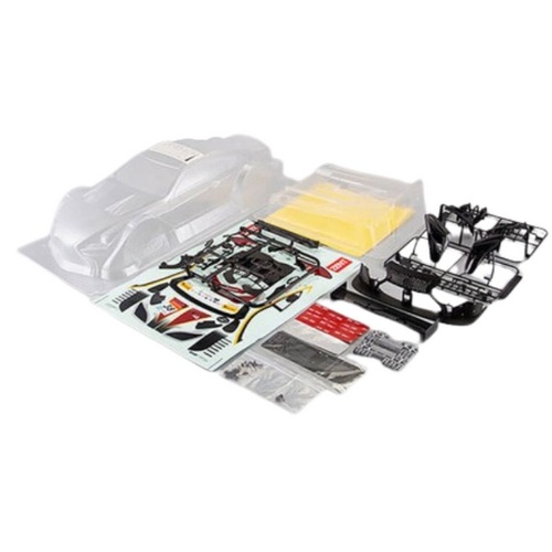 KILLERBODY LEXUS ZENT CERUMO RC F Clear Body 1/10