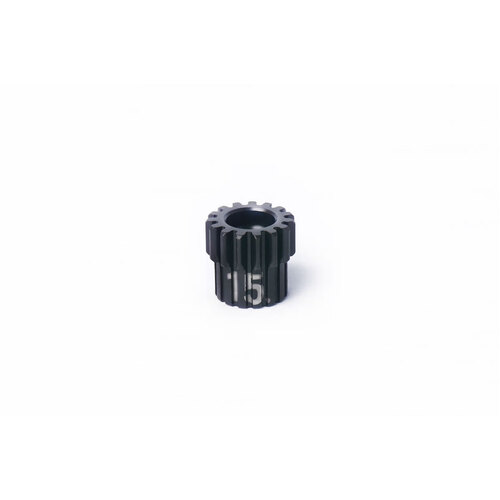 32P M0.8 15T Lightweight Hardened Steel Pinion Gear (for 5mm shaft, w/high torque set screw)