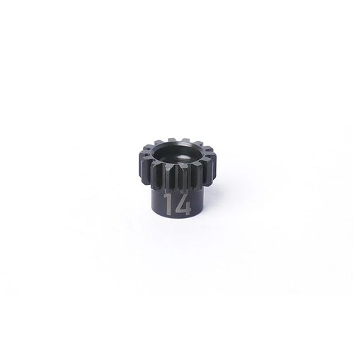 Mod 1 M1 14T Lightweight Hardened Steel Pinion Gear (for 5mm shaft, w/high torque set screw)