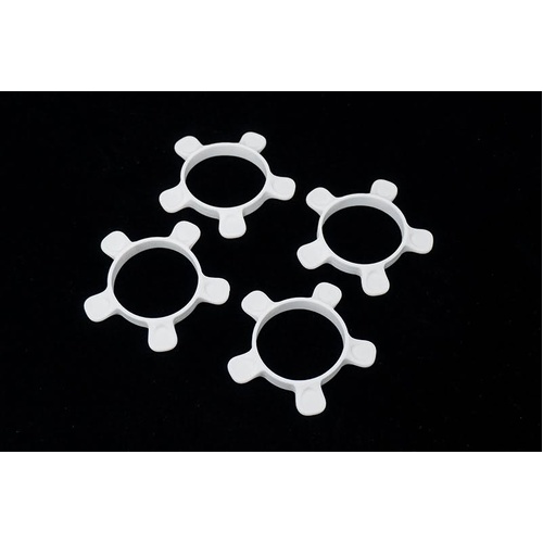 Blue 1/10 TC Touring/Sedan, 1/10 Buggy UFO High Strength Silicone Tire Glue Bands (4)