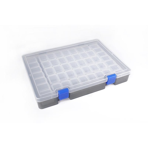 7x7 Parts Box 245x175x38mm (49 compartments, 7 each row)