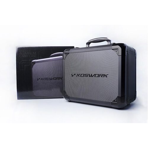 Mini Black V2 Aluminum Carry Case (w/checkered foam)