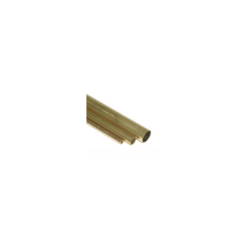 K&S 9833 THIN WALL BRASS TUBE  (300MM LENGTHS) 2.5MM OD X .225MM WALL (3 PIECE