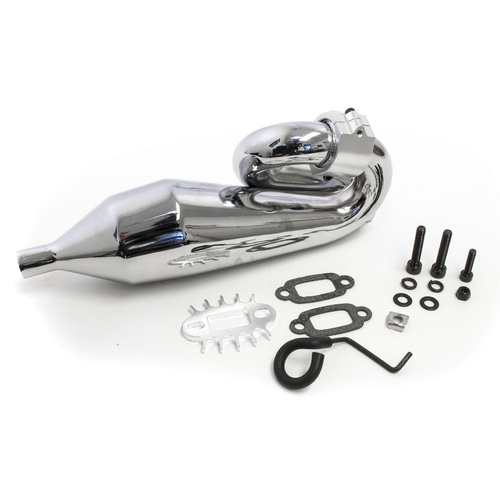 Tuned Pipe Set, Rear Mount with CNC Clamp.