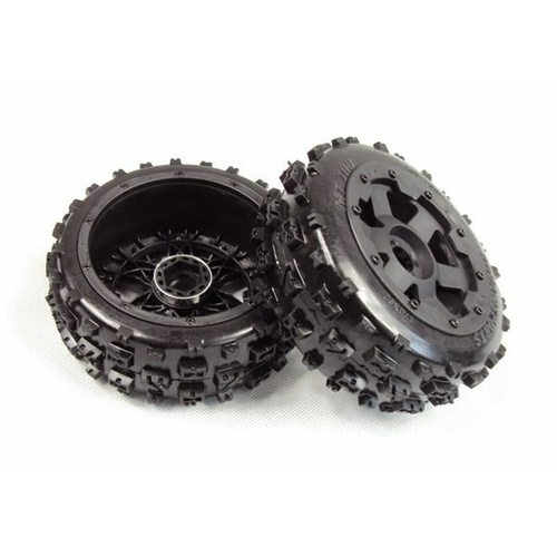 5B Front Knobby Wheel Set
