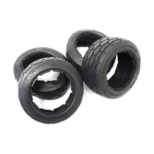 Rovan Baga Buggy Full Set of ON Road Slab Stone Racing Tires (set of 4)