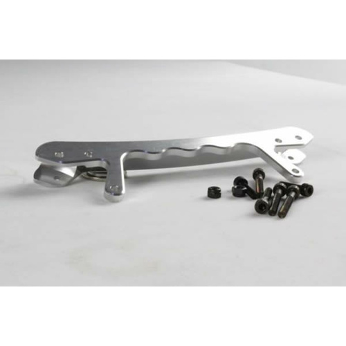 CNC Silver Alloy Rear Shock Cross Brace 5B/5T/5SC