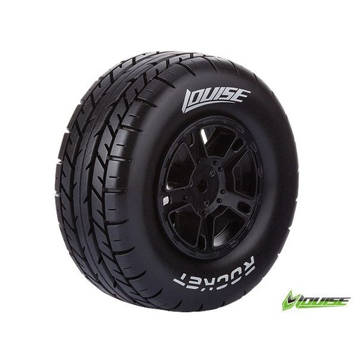 SC-Rocket On Road Tyre Soft AE SC-10 Pin, Rear.