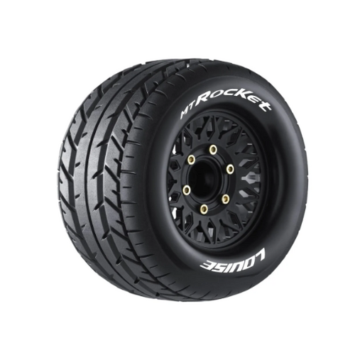 Louise RC LT3201SX Mt-Rocket Soft 1:10 Monster Truck Tires 12/14mm 0 & 1/2 MFT