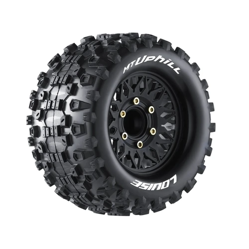 Louise R/C MT-Uphill Soft, 1/10 Monster Truck Tires, 0 & 1/2 " Offset, LT3204SX