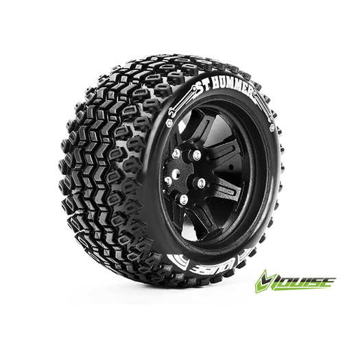 ST-Hummer Tyre On Black Rim BEARING