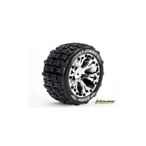 ST-Jumbo Tyre On Chrome Rim
