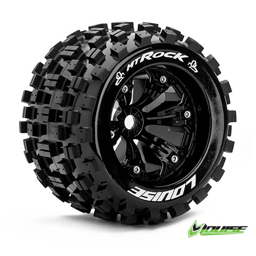 MT-ROCK 3.8in. Black 1/2 offset Tyre/Whe