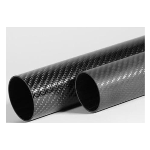 WOVEN CARBON FIBRE TUBE 20 X 18.6mm X 1M To Fit Inside MECRT2120