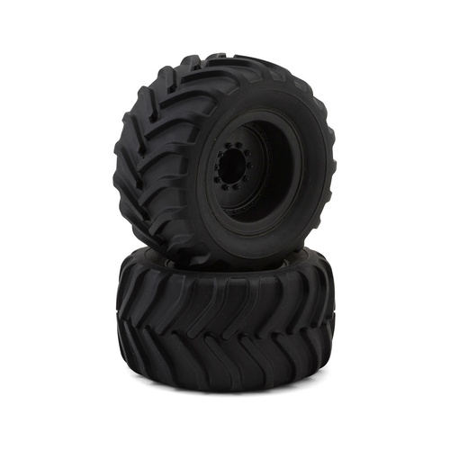MJX HYPER GO 10210 Pre-Mounted Tires (Black) (4)