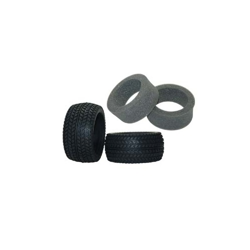 GV MV093S 1/8 ROAD RAGE TYRE W/ FOAM INSERT
