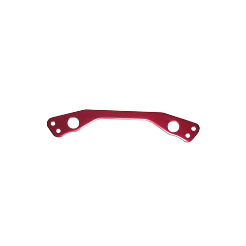 GV MV30751R SERVO SAVER STEERING PLATE 3MM - RED
