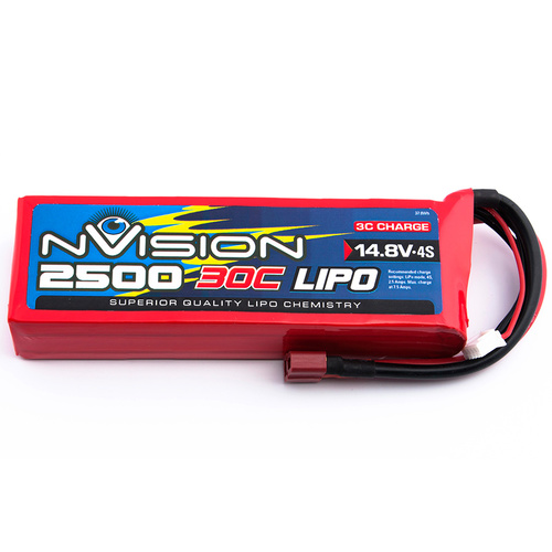 nVision LiPo 4s 14.8V 2500 30C