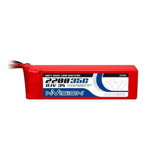 LiPo 2200mAh 3S 11.1V 35C (EC3 plug)