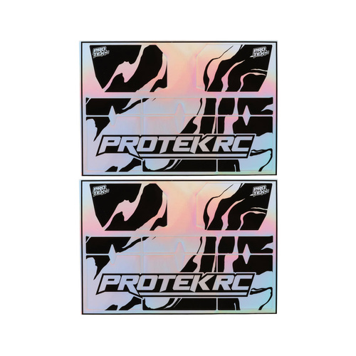 ProTek RC 1/8 Euro Wing Wraps (Complex Holographic) (2)
