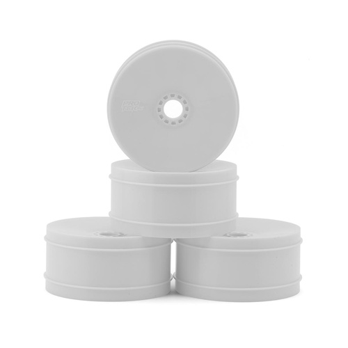 ProTek RC 83mm Concave 1/8 Buggy Wheels (White) (4)