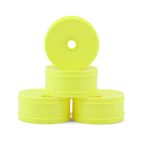 ProTek RC 83mm "Light Weight" Concave 1/8 Buggy Wheels (4) (Yellow)