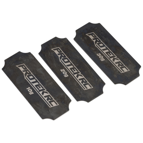 ProTek RC Battery Weight Set for Spencer Rivkin Edition Battery (10g, 20g & 30g)
