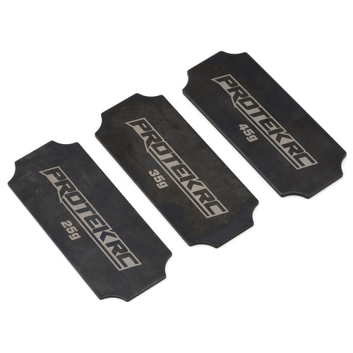 ProTek RC Battery Weight Set for Spencer Rivkin Edition Battery (25g, 35g & 45g)