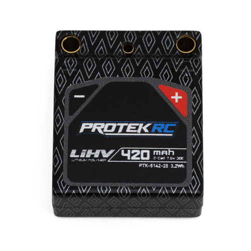 ProTek RC 2S 30C HV Hardcase LiPo Battery for Losi® Micro-B (7.6V/420mAh)