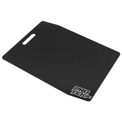 ProTek RC Carbon Fiber Set Up Board (Black) (485x375x5mm)