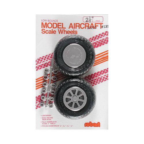 ROBART SCALE WHEELS: 2.50 INCH X-TREAD