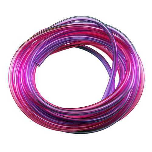 ROBART RED/PURPLE AIR TUBING: 5 FOOT EACH COLOUR