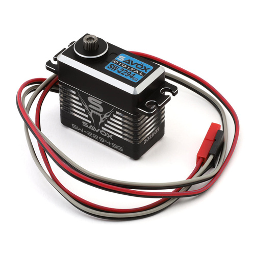 Savox SV-1281SG-BE Black Edition Aluminum "Monster Torque" Digital Steel Gear Servo (High Voltage)