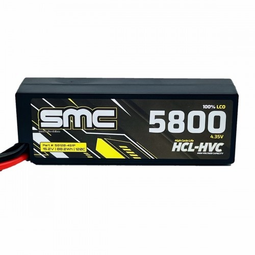 HCL-HVC 15.2V-5800mAh 120C Hardcase T Style connector