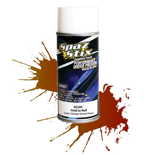 Color Changing Paint Gold To Red Aerosol 3.5oz