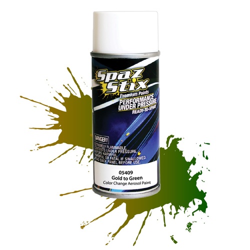 Color Changing Paint Gold To Green Aerosol 3.5oz