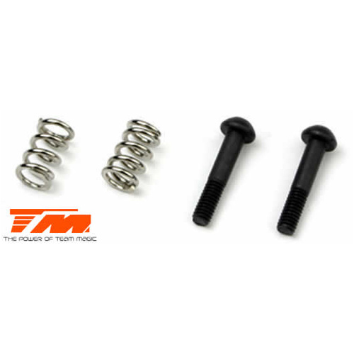 Team Magic TM502103 G4 - 2 Speed Shoe Spring and Screw (2 pcs)