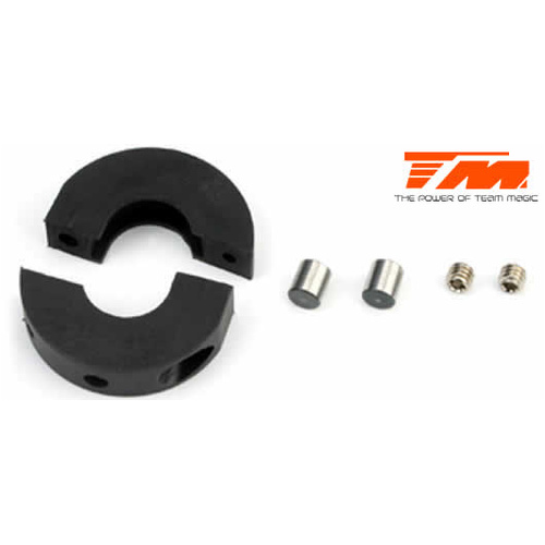 Team Magic TM502285 G4JS/JR/D - Duro 2 Speed Shoe (2 pcs) (use with Duro housing and gears)