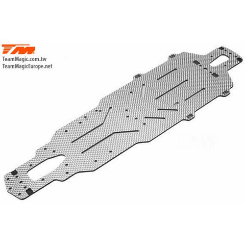 E4D MF Composite Chassis-White