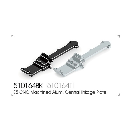 E5 option CNC centre top plate black