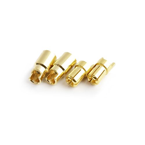 6.0mm gold plated connector(F&M)  2pairs/bag