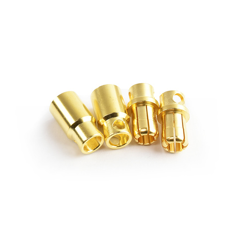 8.0mm gold plated connector(F&M)  2pairs/bag