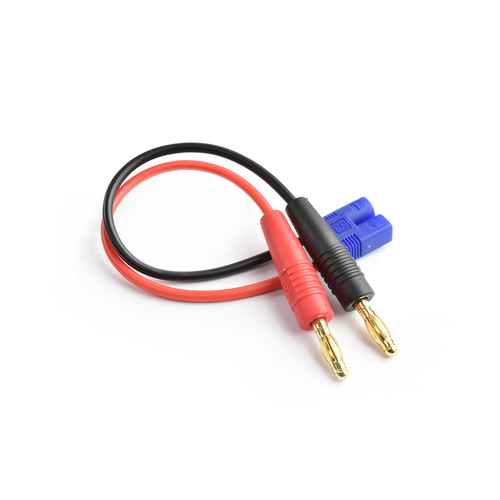 3.5mm male EC3 connector to 4.0mm connector charging cable 16AWG 15cm silicone wire