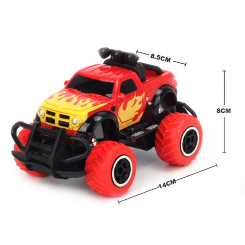 1:43 Scale  4 channel RC Red RTR car  Body, (Requires AA Batteries)