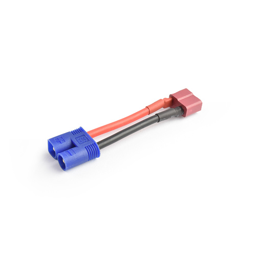 Female Deans to Male EC3 adaptor 14# 5cm 0.08 wire