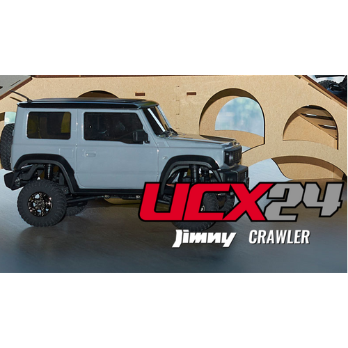 UDIRC UCX2402 RC Car Suzuki Jimny RTR 1/18 Scale 2.4G 4WD Crawler Grey