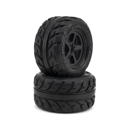 UpGrade RC Low-Pro BELTED Street Radials 2.8" Pre-Mounted On-Road Tires