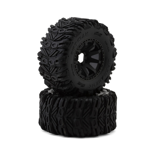 UpGrade RC BELTED Dirt Claw 2.9" Pre-Mounted Tires for Traxxas® MAXX®