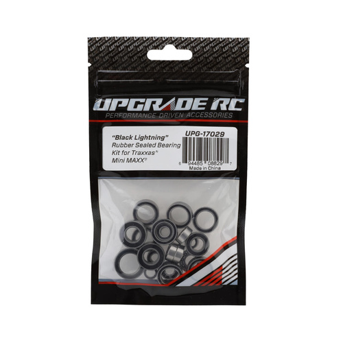 UpGrade RC "Black Lightning" Rubber Sealed Bearing Kit for Traxxas® Mini Maxx®
