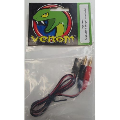 Futaba RX Charge Lead (4mm Bullet)